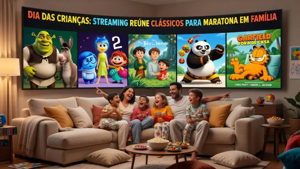 Dia das Crianças: Streaming Reúne Clássicos para Maratona em Família